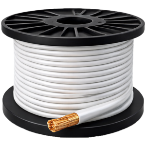 سیم با روکش EN+PP که شامل یک روکش لاک و یک لایه روکش PP