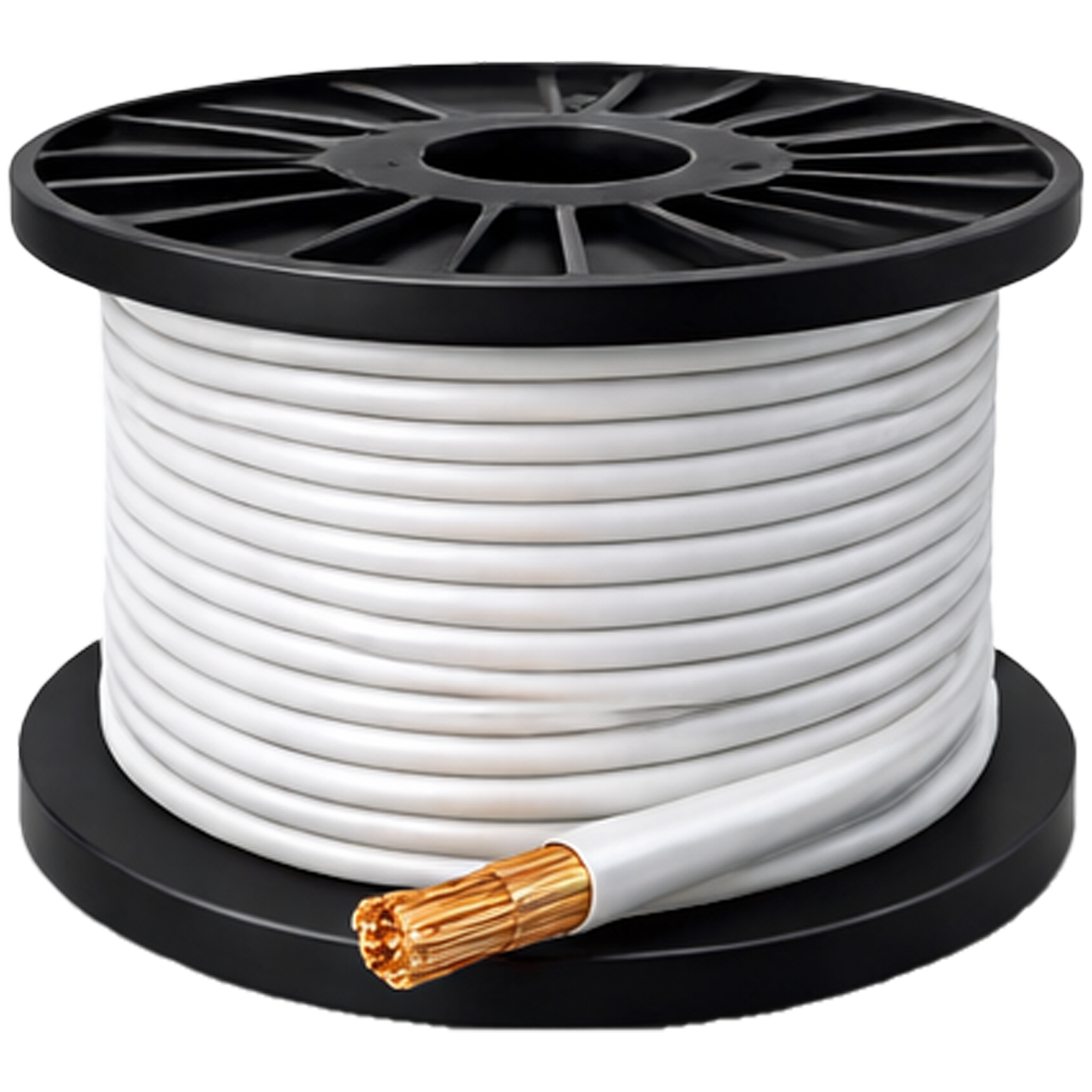 سیم با روکش EN+PP که شامل یک روکش لاک و یک لایه روکش PP